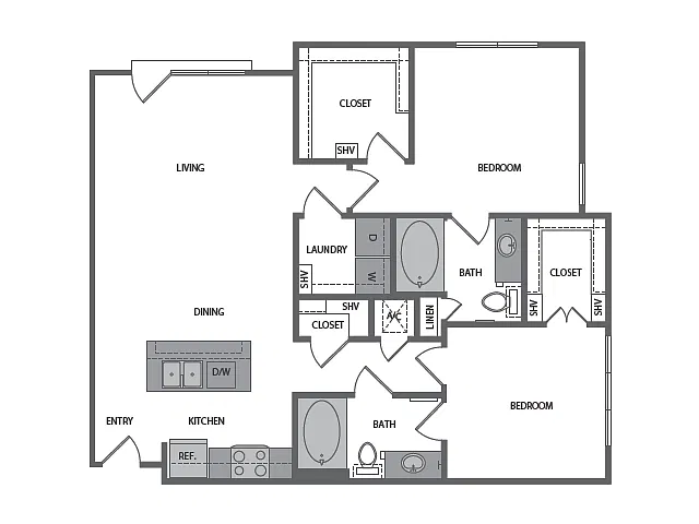Floor plan B1
