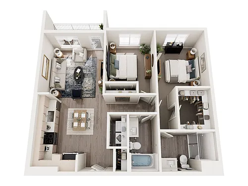 Floor plan B1A