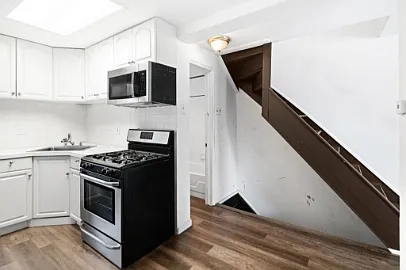 Photo 2 of 14 - 533 E Girard Ave - Philadelphia, PA Kitchen with stainless steel appliances. - 533 E Girard Ave