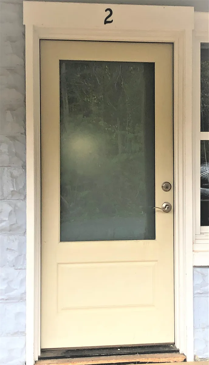Front door from porch - 300 Barnard Ave #2