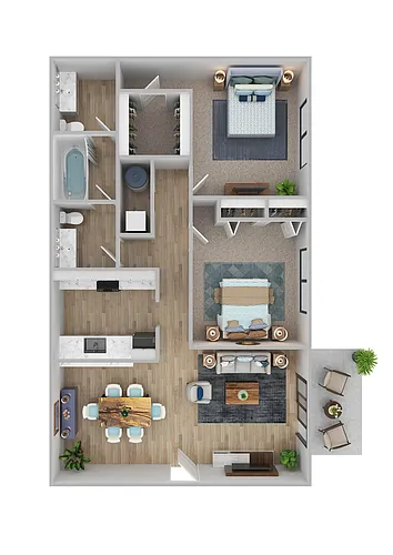 Floor plan The Sunset