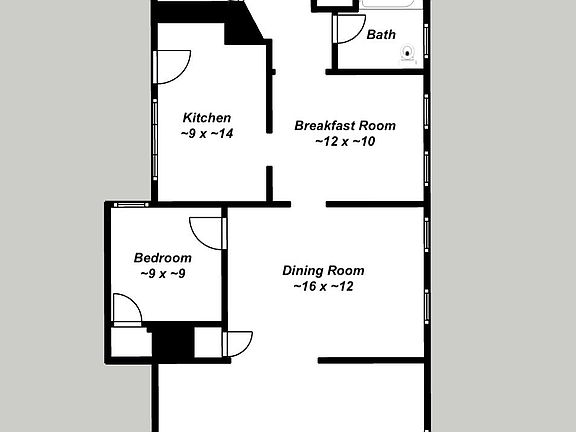2nd image of 7334 Pershing Ave #2W