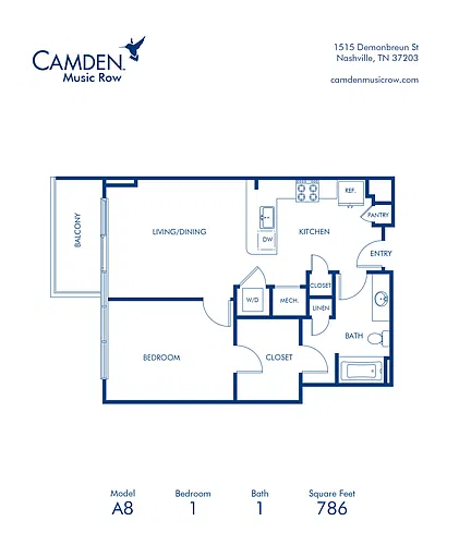 Floor plan A8