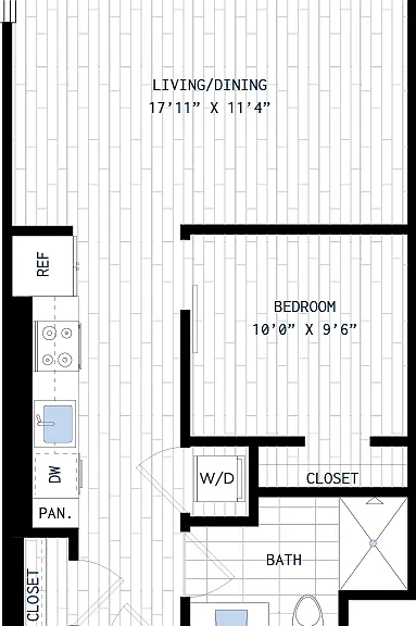 A4 floor plan The Smith