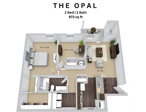 Floor plan The Opal