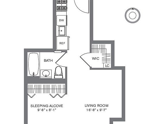 2nd image of 88 Leonard St APT 813