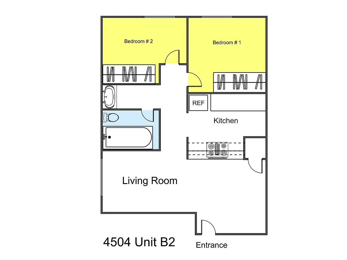 Floor plan B2