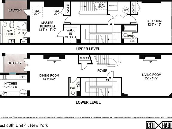 2nd image of 17 W 68th St APT 4