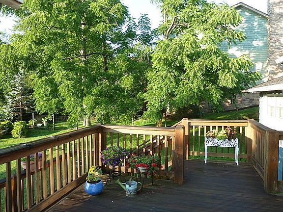 Wood Deck Looking South