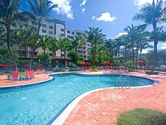 Pool with Water Features