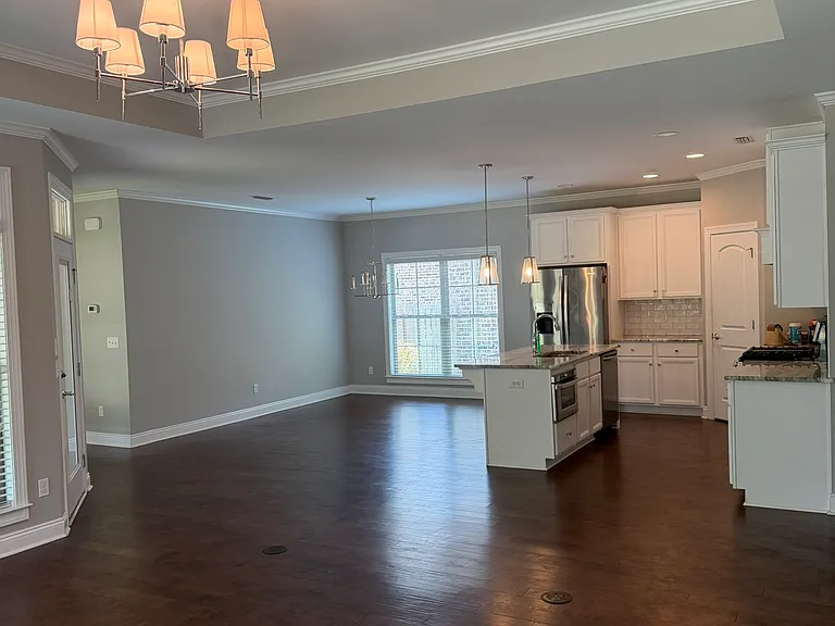 Dining and kitchen