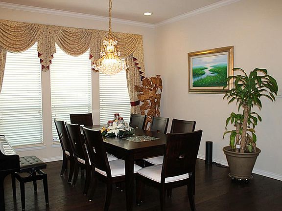 Formal dining room.