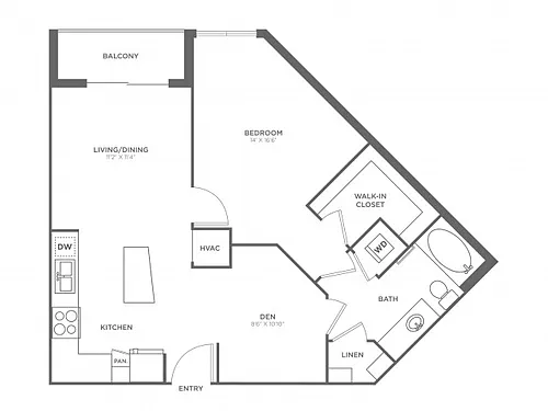 Floor plan Michelangelo