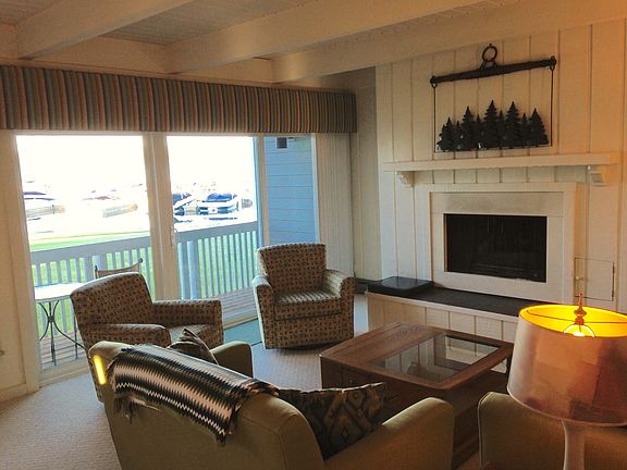 living Room and Deck