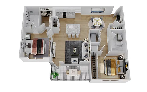 Floor plan B3