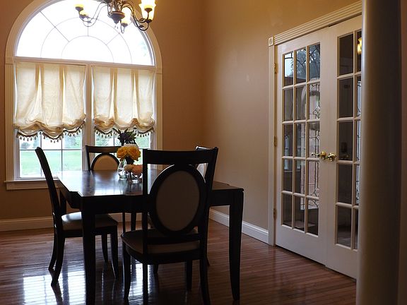 French doors, new lighting