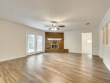 Large Living Room with Fire Place