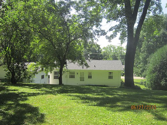 Backyard With Mature Trees 