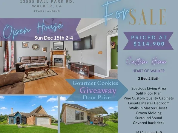 13555 Ball Park Rd, Walker, LA 70785