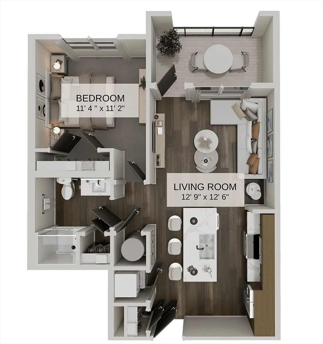 Floor plan Valencia Select (A2C)