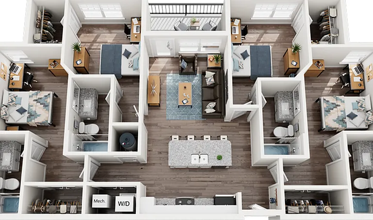 Quantum on West Call D1O Floor Plan Quantum on West Call D1O Floor Plan
