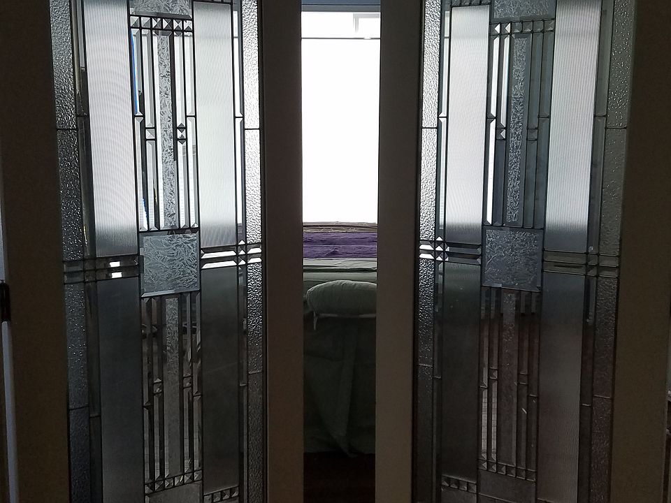 French doors to the Master 