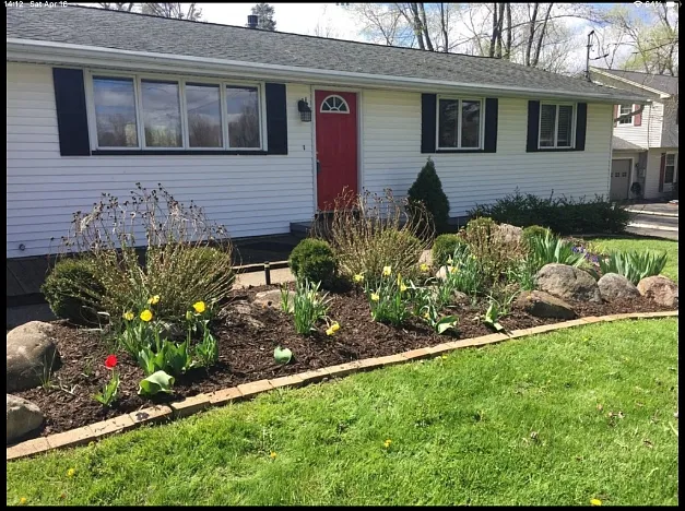 You can make some changes to the gardens if you like, we can discuss.