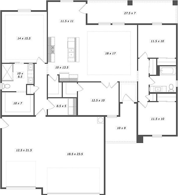 2nd image of 2672 E Sunset Canyon Way