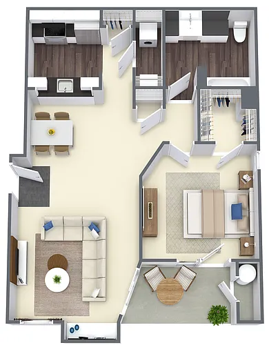 Floor plan Port