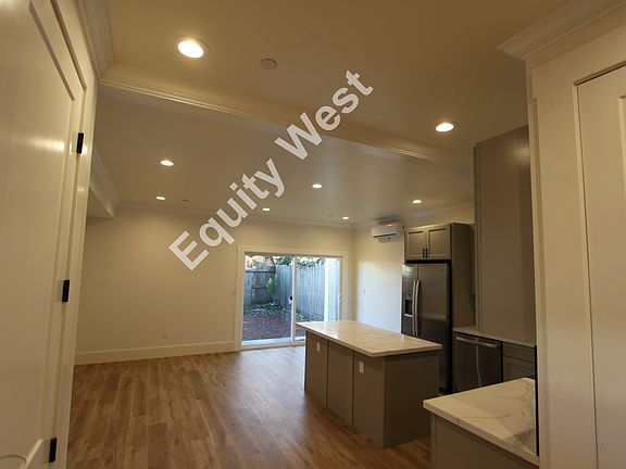 open kitchen and living space