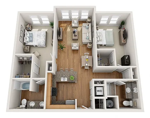 Floor plan Chrysos