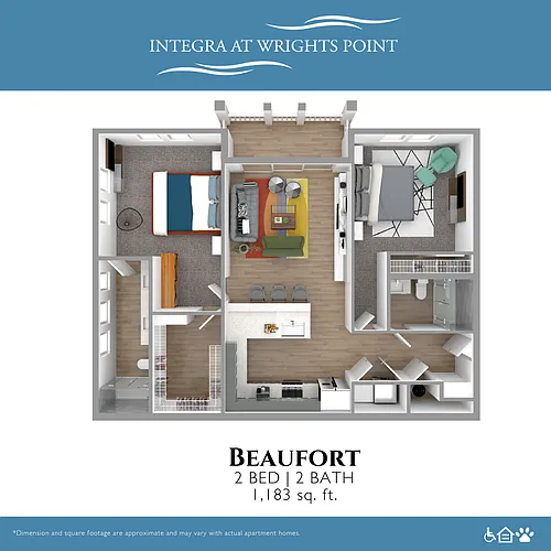 Floor plan 2B