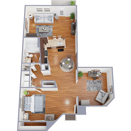 Floor plan Chagall