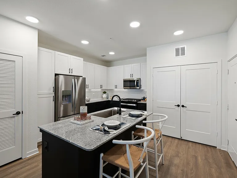 Kitchen with Stainless Steel Appliances
