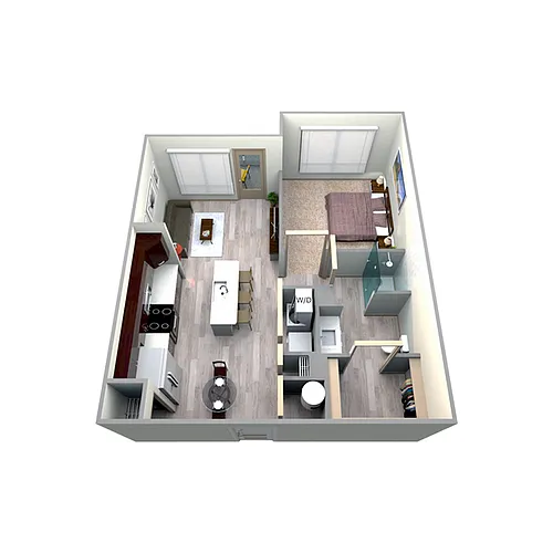 Floor plan A1b