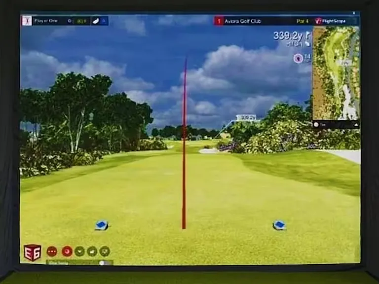 Your Exclusive Golf Studio - Experience pro-level practice with Bryson DeChambeau & Bubba Watson's Golf Launch Monitor & Simulator. Pre-book with a deposit, at least 3 weeks before your stay.
