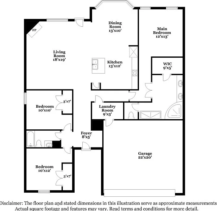 3 bed, 2.5 bath, 1531 sqft, $2,065 — Photo 2