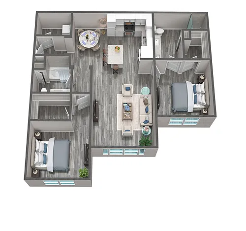 Floor plan B1S