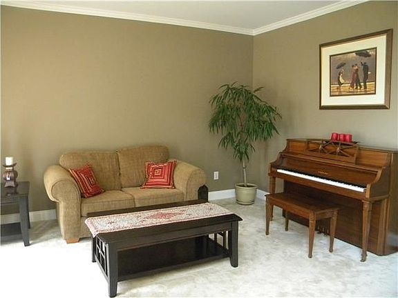 View of Living Room from the Foyer