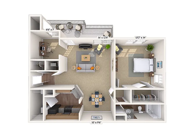 Floor plan Spinnaker