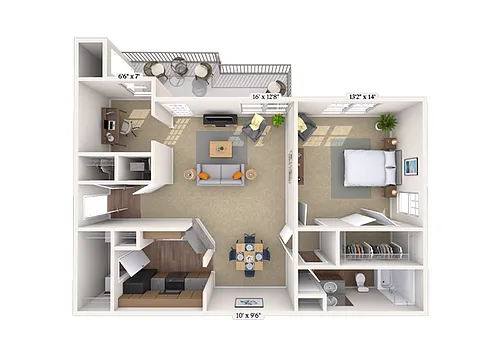 Floor plan Spinnaker