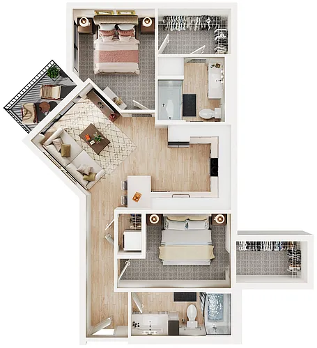 Floor plan Hayes
