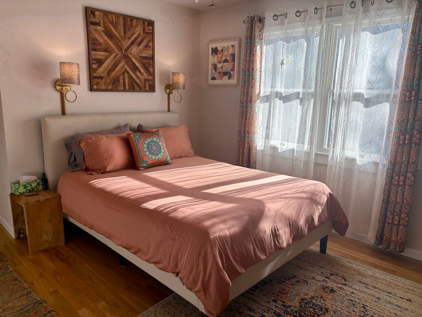  Upstairs corner queen bedroom