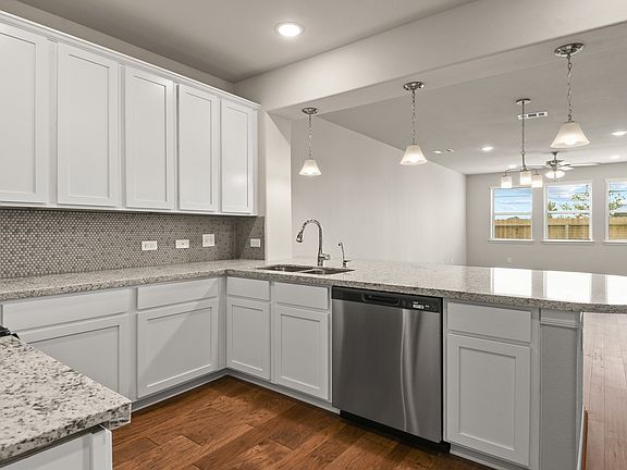 Abundant cabinet and counterspace