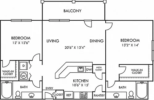 Floor plan Wisteria