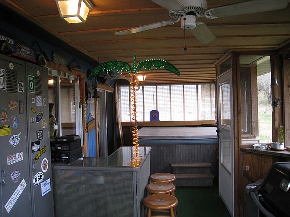 Hot Tub and deck
