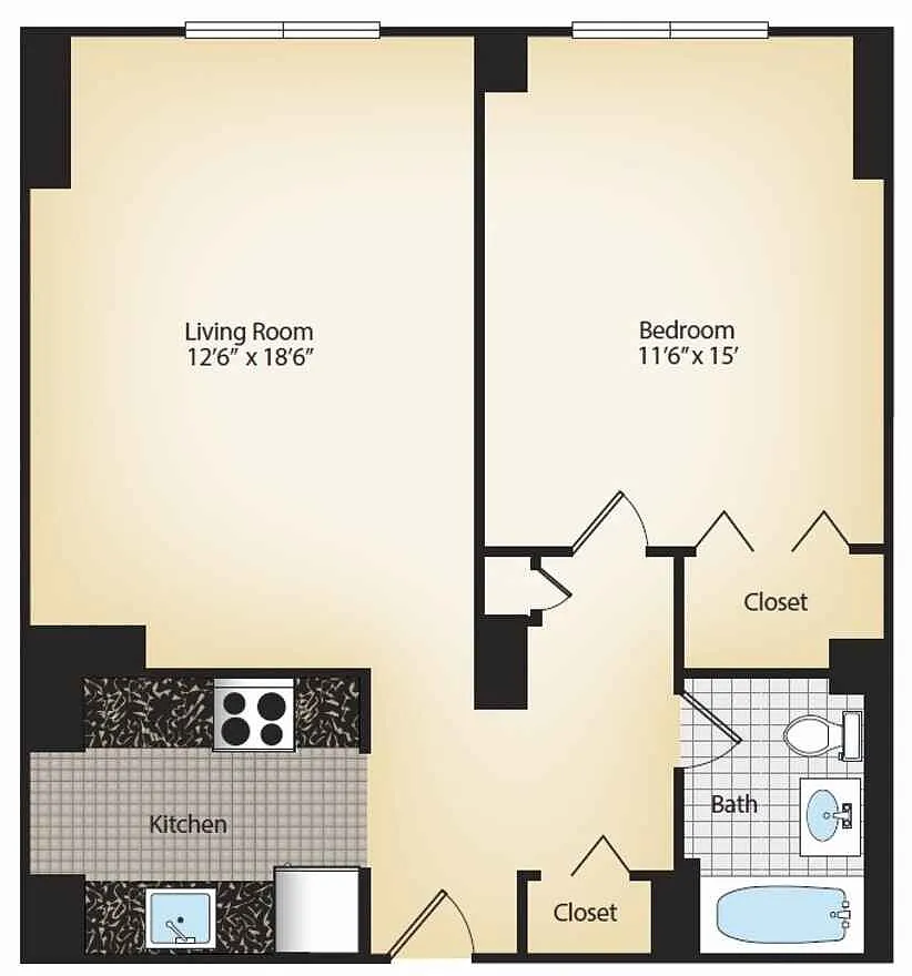 Floor plan Abbott