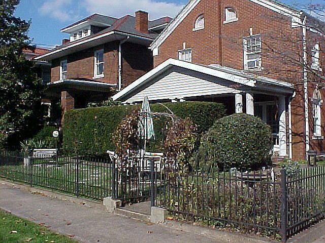 Side view - corner lot, w/private large covered porch