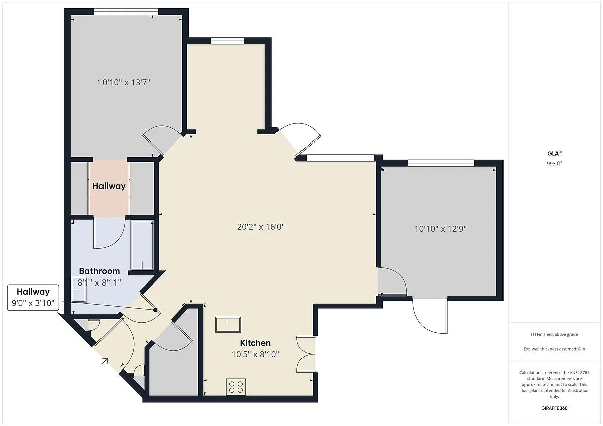 Floor plan Cork
