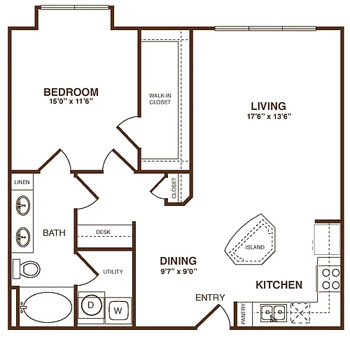 Floor plan The Bristol